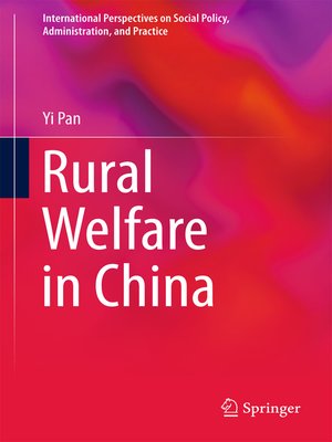 cover image of Rural Welfare in China